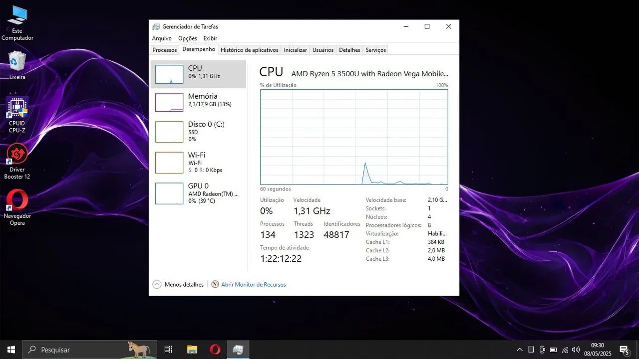 Notebook Lenovo Ideapad S145 AMD Ryzen 5-3500U, Radeon RX Vega 8, 20GB RAM, SSD 120GB - Foto 5