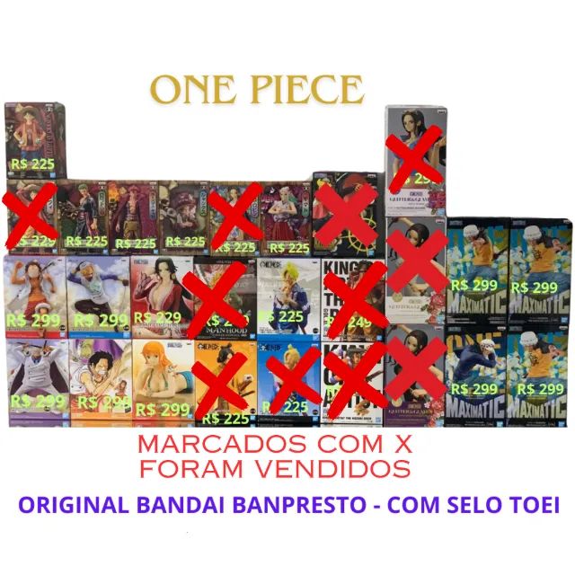 One Piece Bonecos  Original - Foto 2