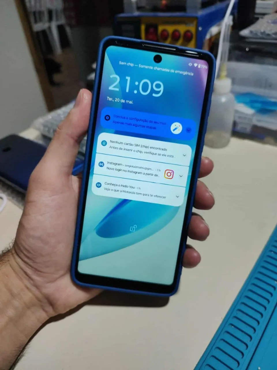 Motorola Moto G60s 6GB 128 GB Top, Tudo Ok. Entrego com taxa !!!