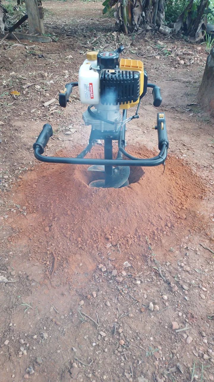 Furadeira de solo a gasolina - Foto 2