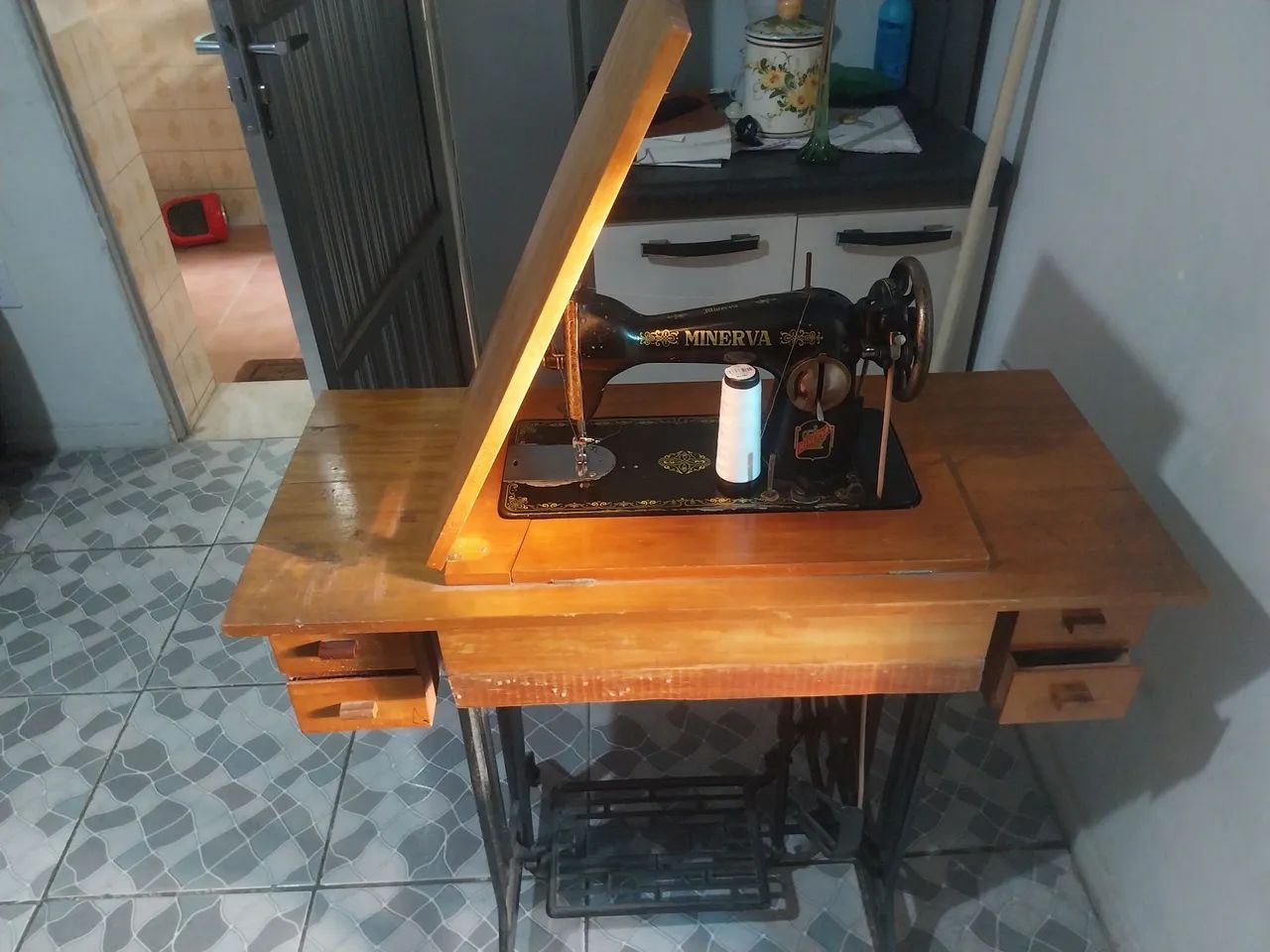 Máquina de Costura Minerva Industrial - Foto 4