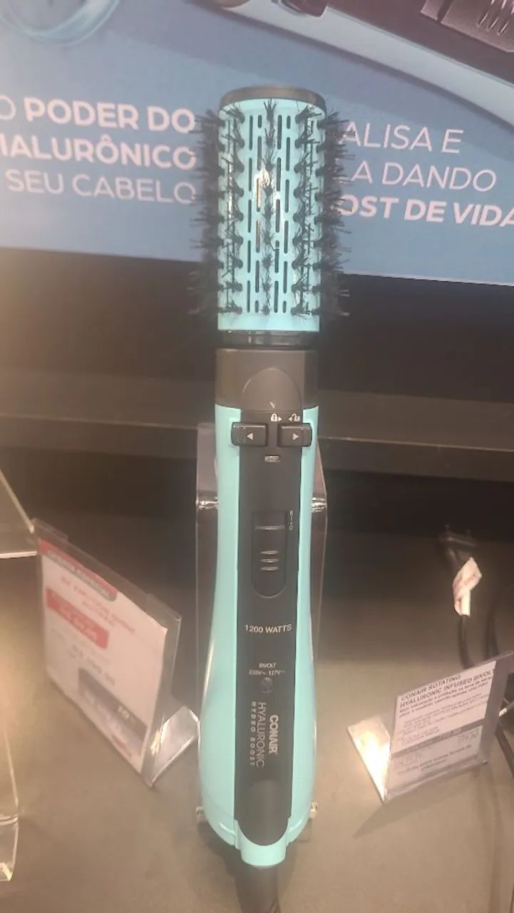  Escova Rotativa conair Hyaluronic Hydro Boost - Foto 2