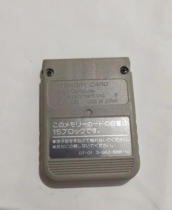 Memory Card Ps1 Playstation Original  - Foto 2