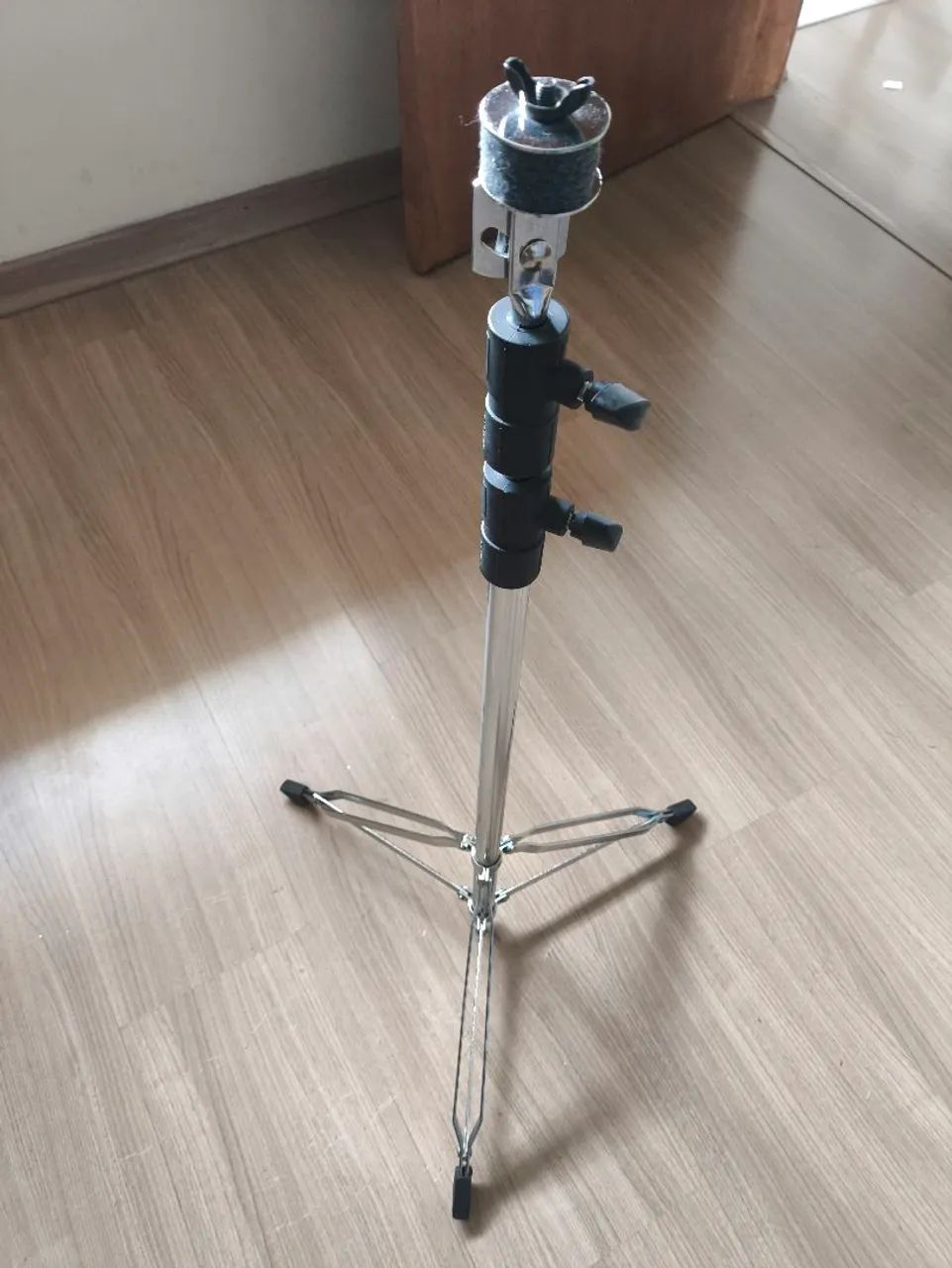 Estante reta para pratos de bateria 1,6m