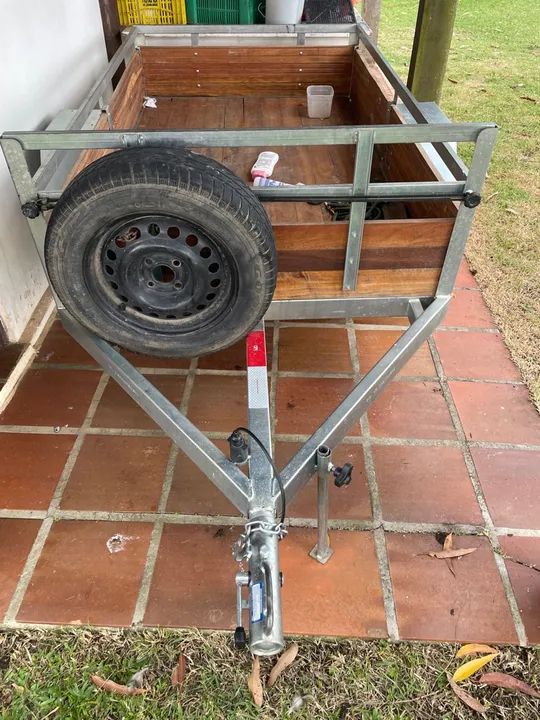 Carreta reboque para transportar pequenas cargas - Foto 3