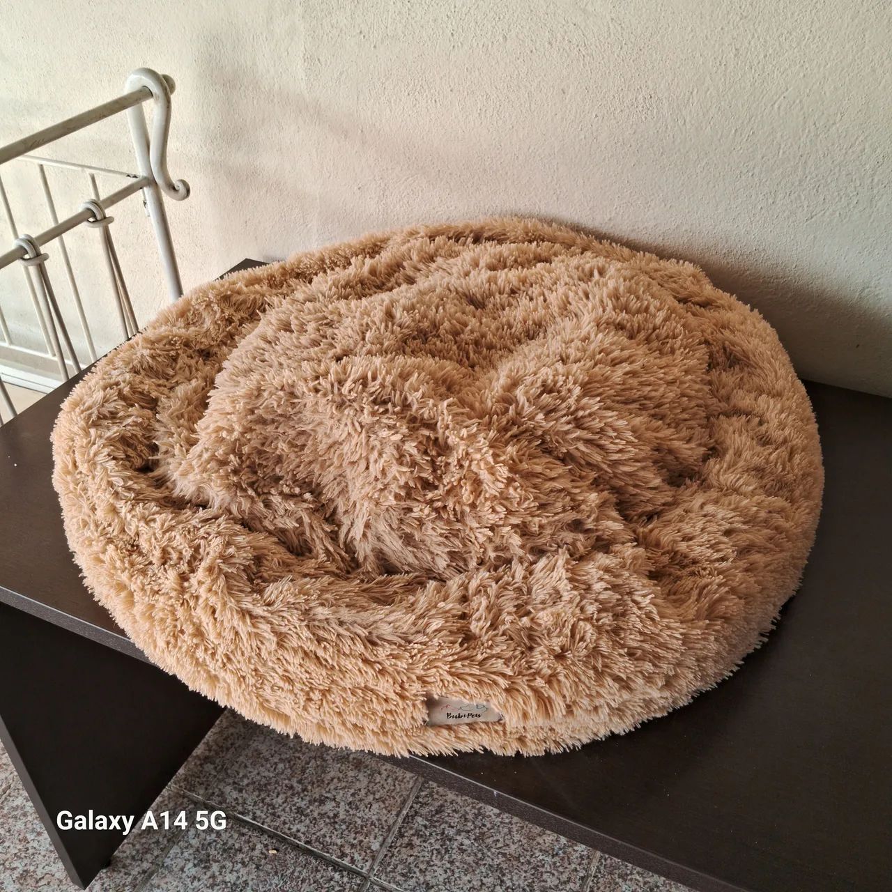 Cama para cachorro/cães ou gatos pelúcia marrom - Foto 3