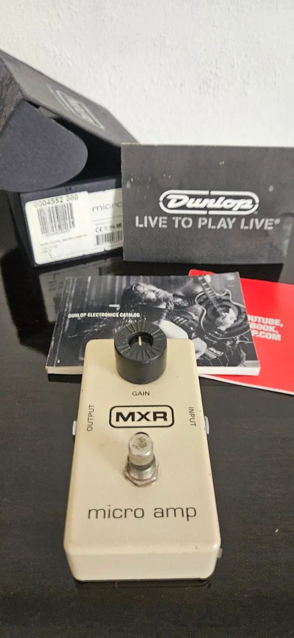 Pedal MXR Micro Amp - Instrumentos musicais - Centenário, São João