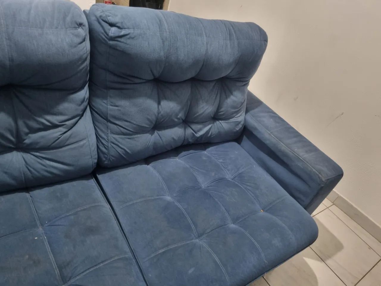 Sofá retratil sued - Foto 3