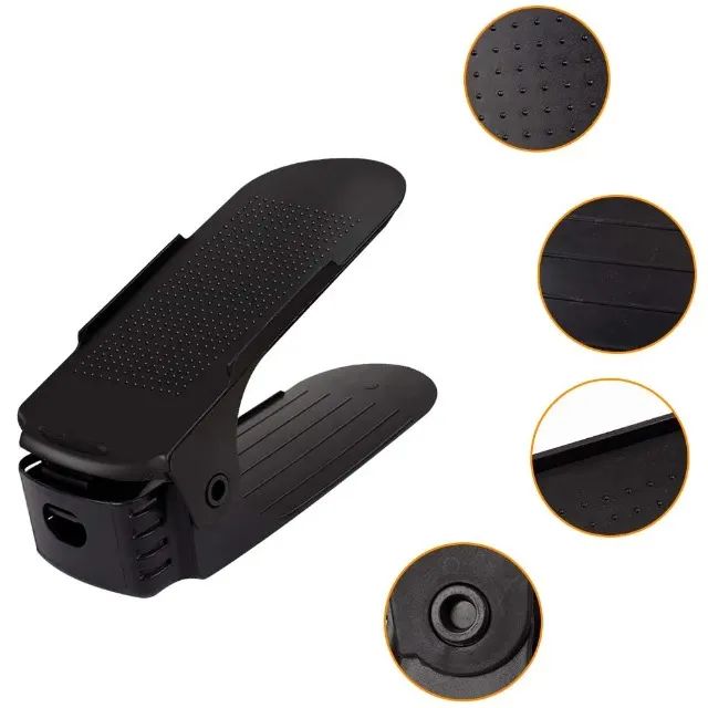 Kit 20 Organizador Porta Sapato Regulagem Altura Calçados