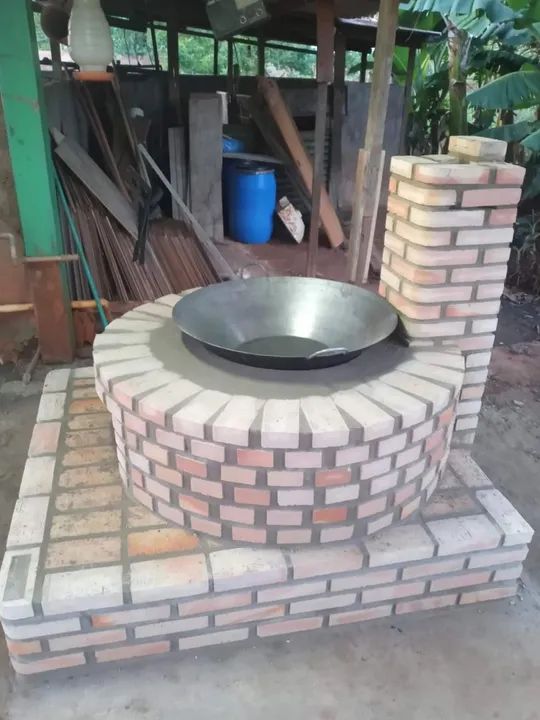 Forno e Churrasqueira de Tijolo - Foto 2