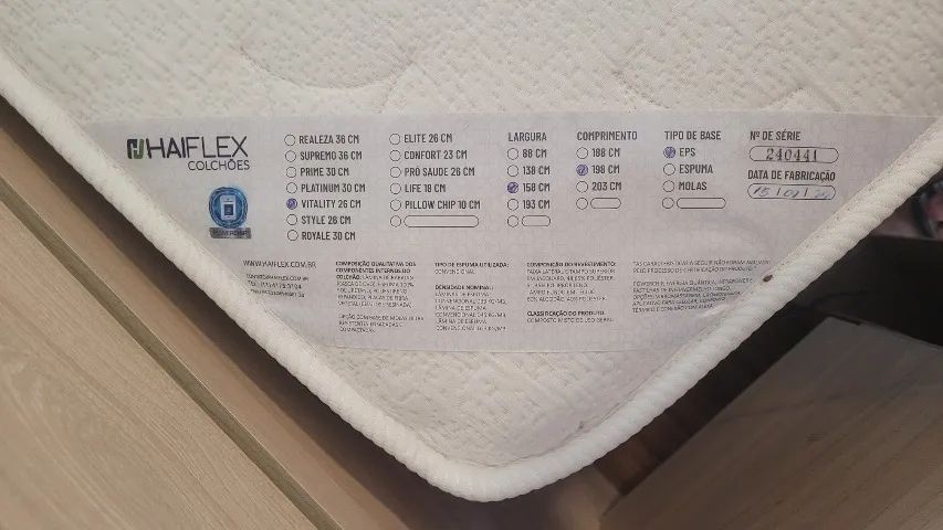 Colchões Terapêuticos Haiflex - MASSAGEADOR - Foto 3