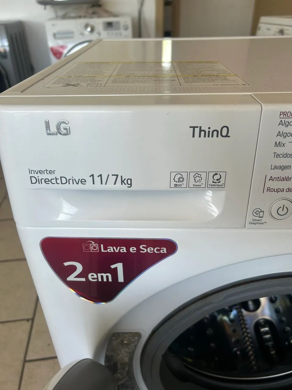Lava e seca LG 11 kg 220 volts  - Foto 2