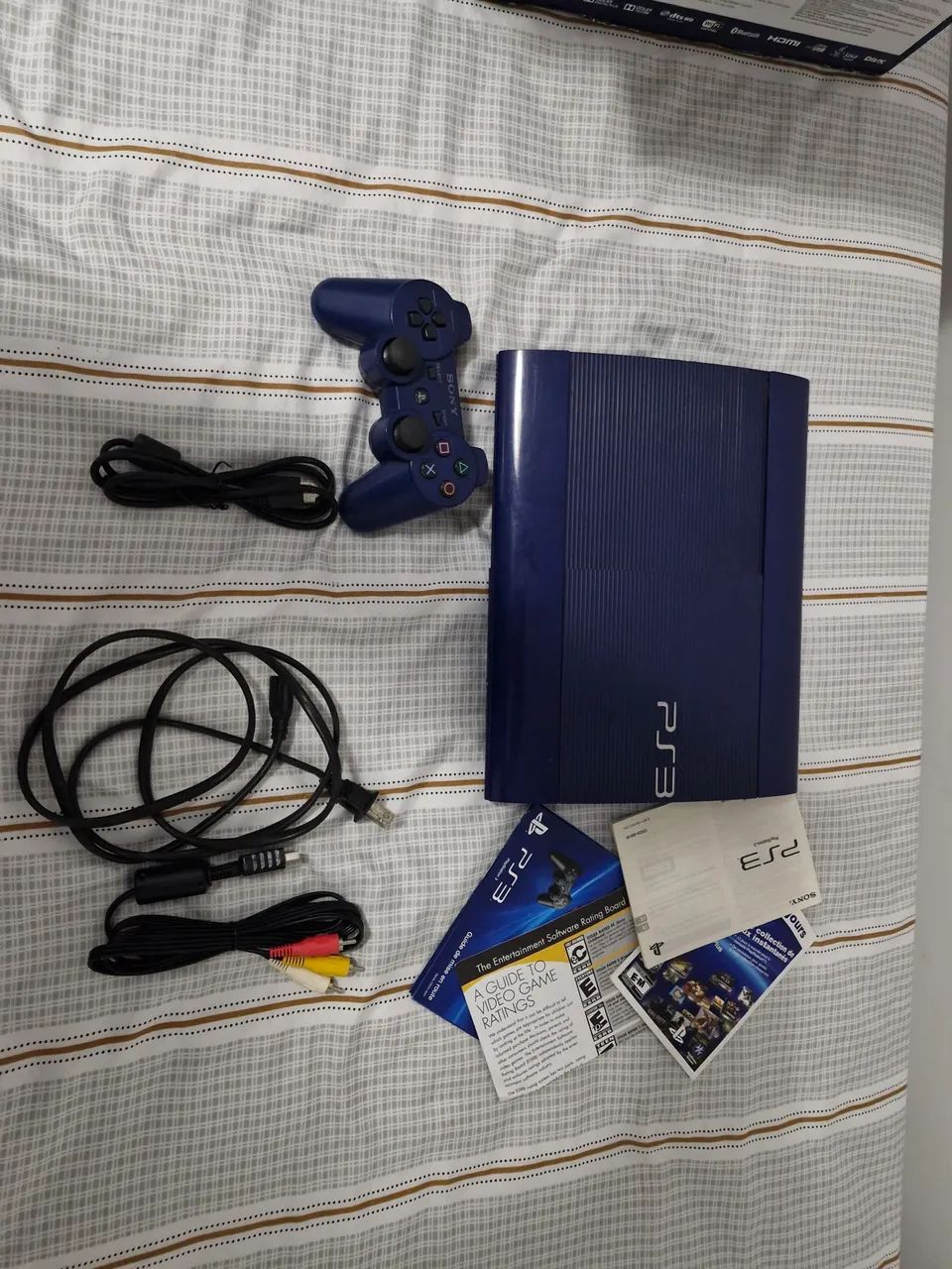 Playstation 3 raro azul blue - Foto 2