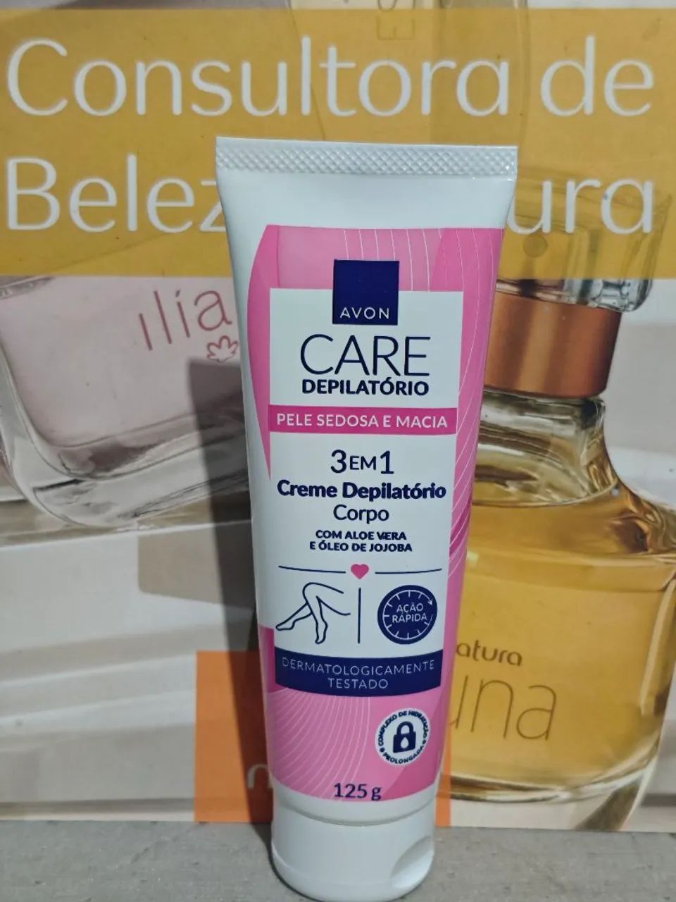 Creme Depilatório Para o Corpo Avon Care