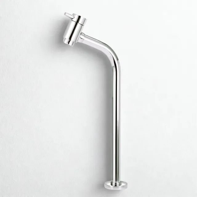 Torneira Banheiro Mesa Bica Alta Cuba Apoio ¼ Volta 1198 Fit Cromado Esteves VTM298CWB