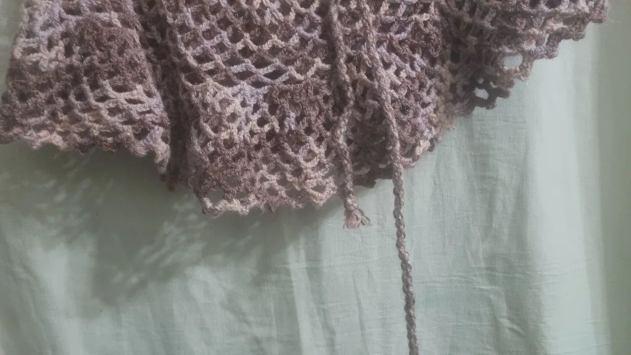 Gola de lã bordô - Foto 2