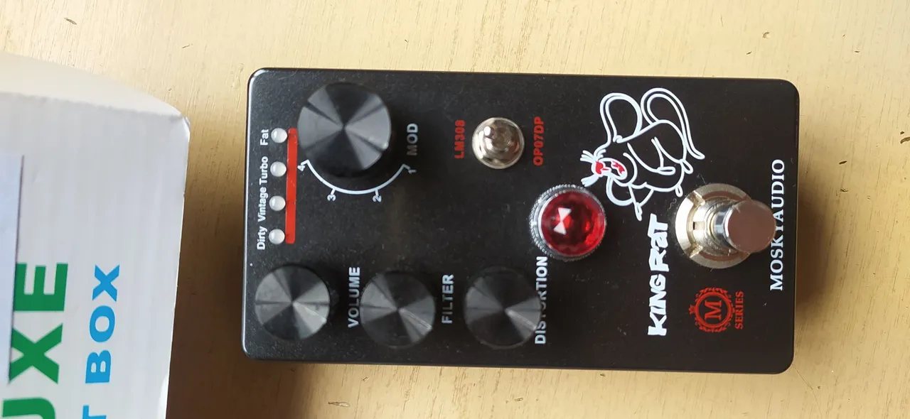 Pedal de Overdrive King Rat - Mosky Audio