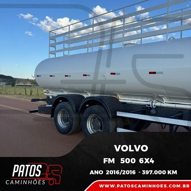 Caminhao Volvo FMX 500 6x4 Pipa 2016/2016 - Foto 9