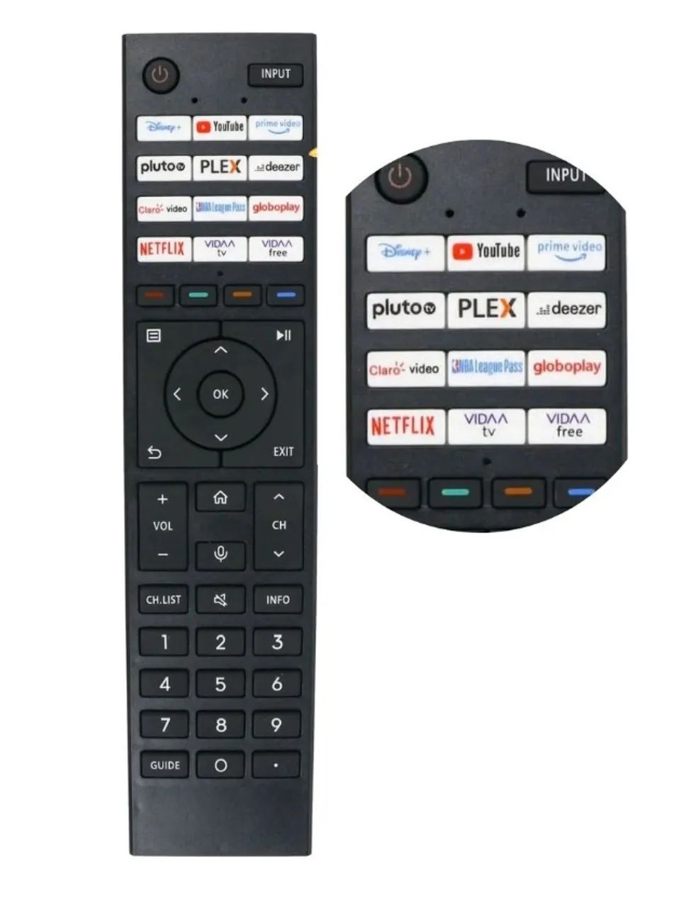 Controle Remoto Para Televisão LED Toshiba Smart