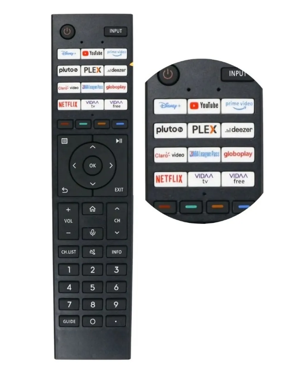 Controle Remoto Para Televisão LED Toshiba Smart