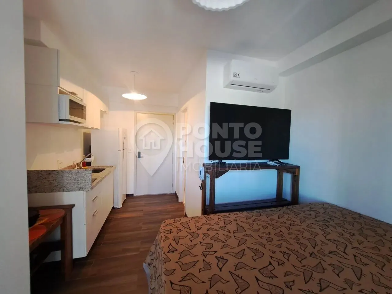 Studio para locação de 22m², ao lado do Metrô Brooklin, mobiliado