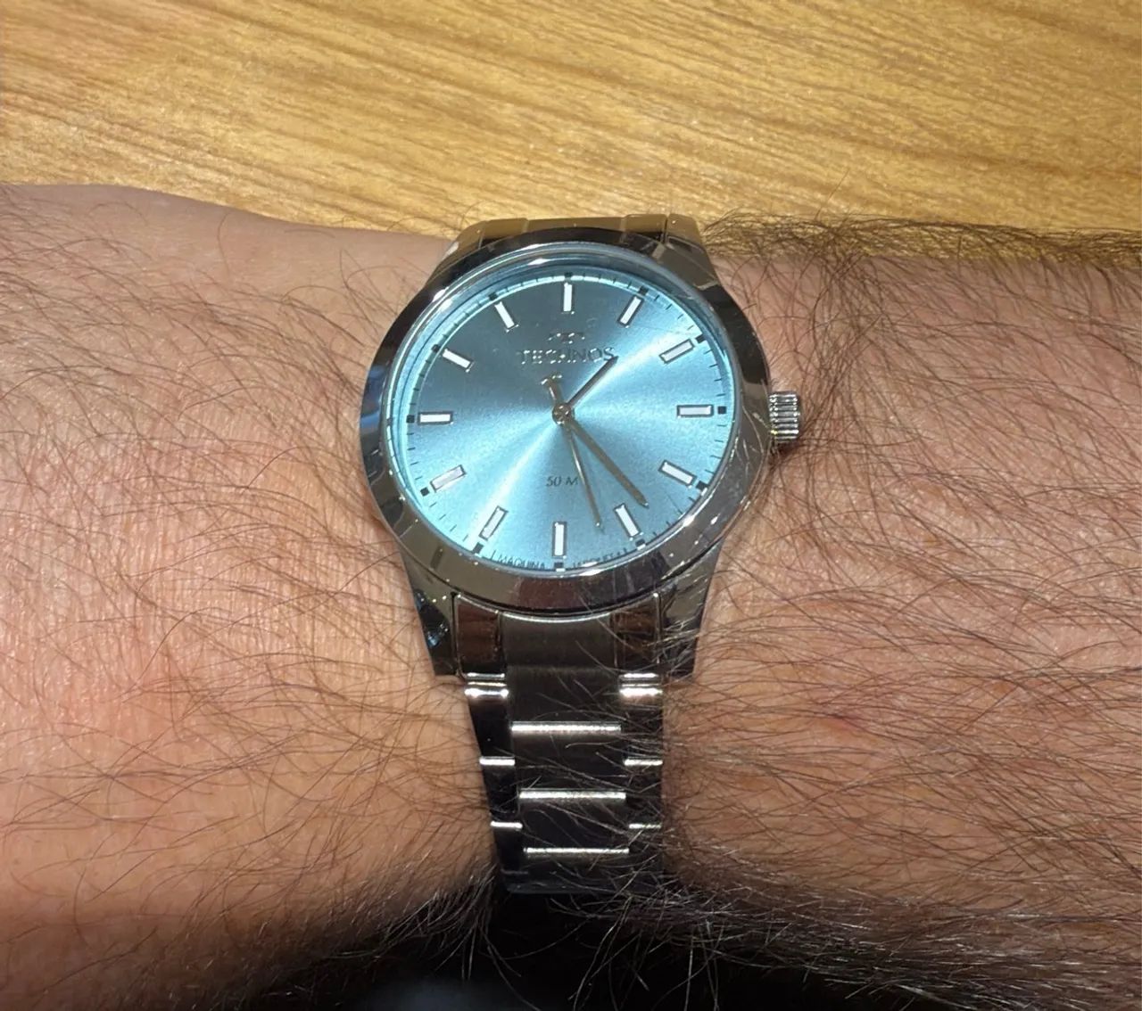 Relógio Unissex Technos Azul tiffany (zero). - Acessórios