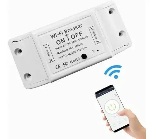 Kit 2 Unidades Smart Switch Wi-Fi Alexa Google Assistente - Foto 2