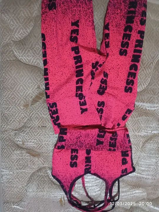 Conjunto de Leggings e Top de Ginástica - Yes Princess