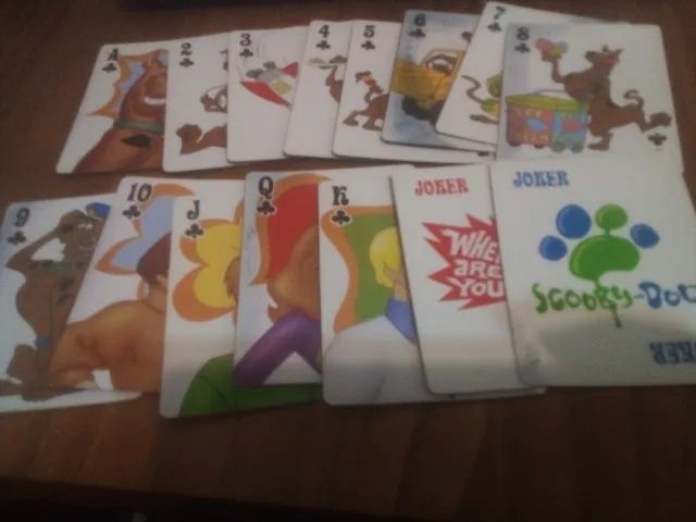Baralho importado Scooby-Doo 1999, algumas cartas estão manchadas - Foto 5