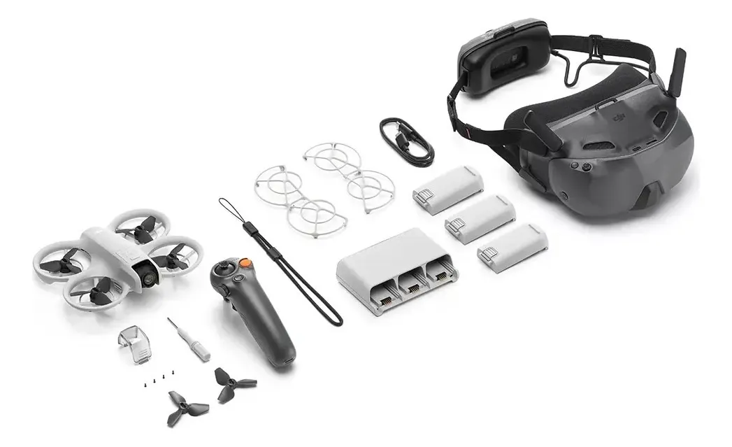 DJI neo - Drone FPV + Óculos + Acessórios