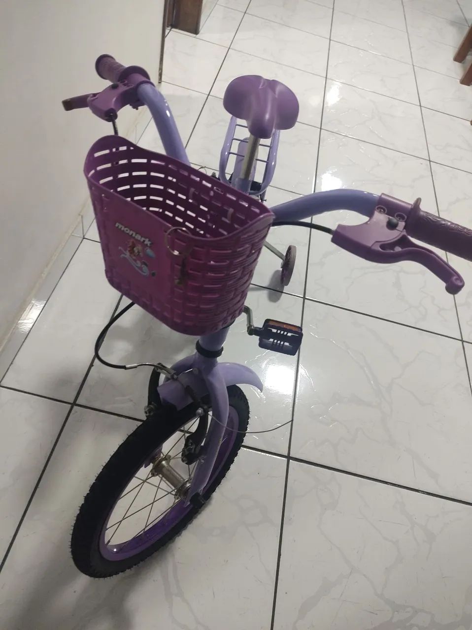 Bicicleta infantil feminina monark - Foto 3