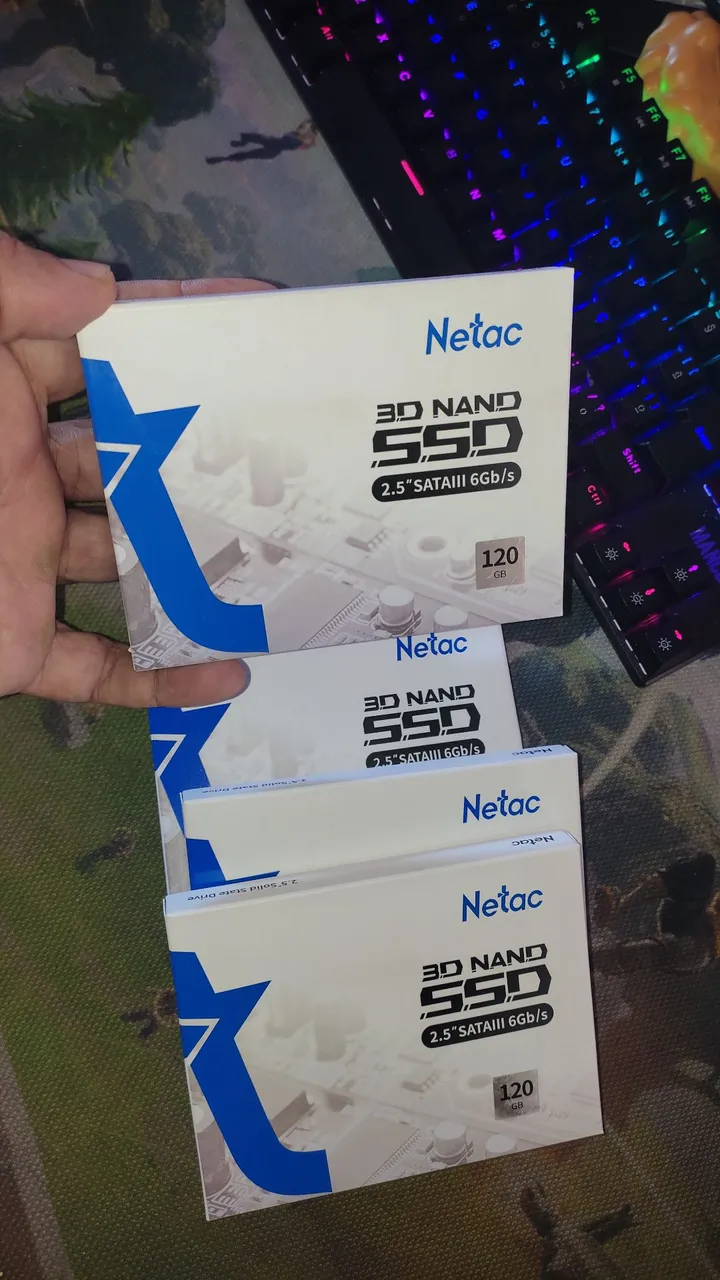 SSD 120GB NETAC SATA LACRADOS