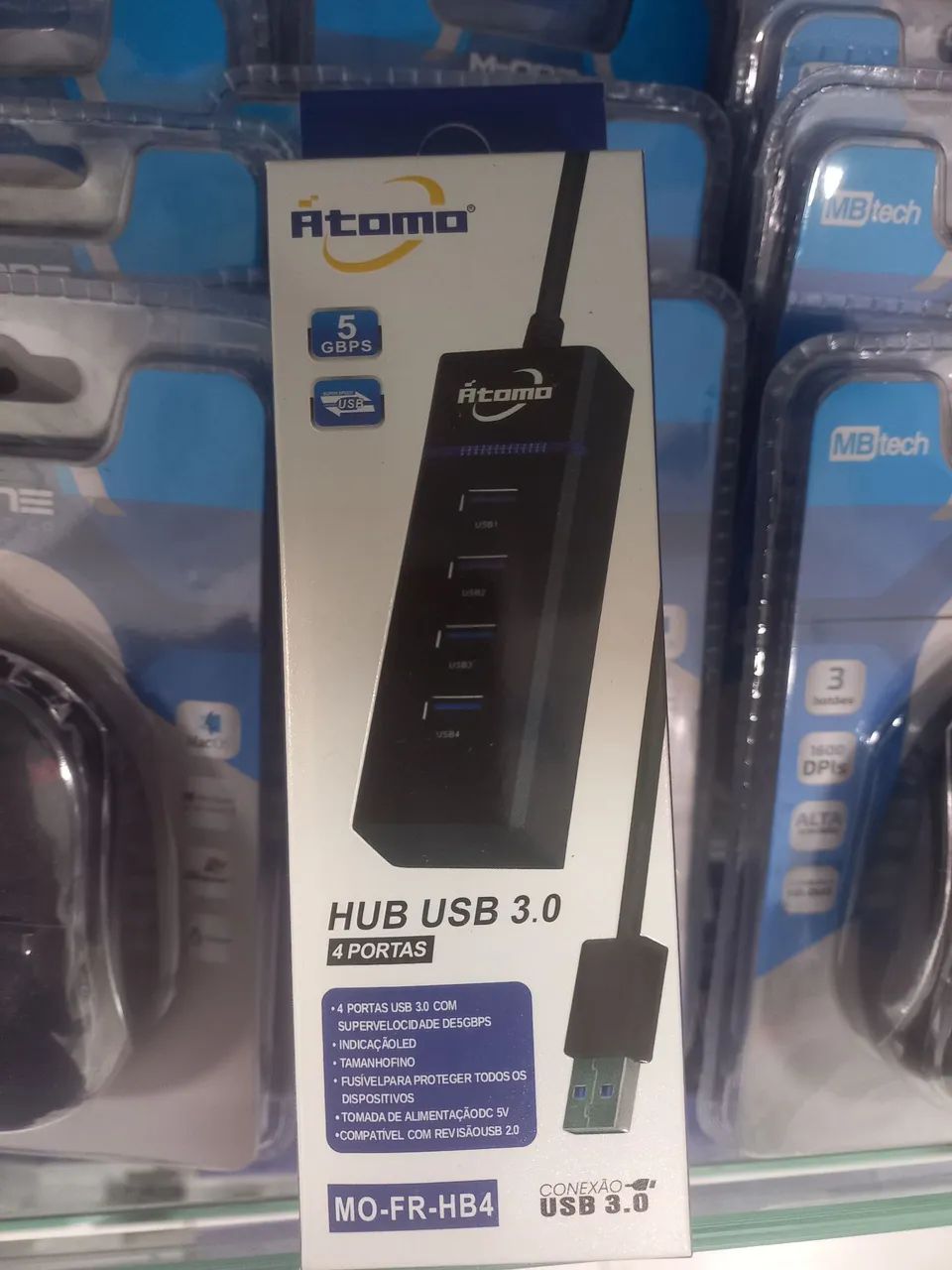 Hub USB 3.0 com 4 e 7 portas/entrega grátis 