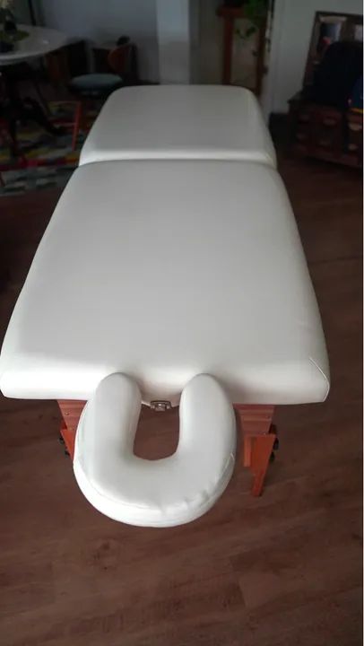Maca Mesa de Massagem Beltex Dobrável Cedro Profissional