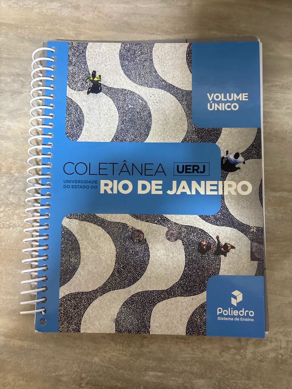 Livro coletânea UERJ poliedro edição 2024