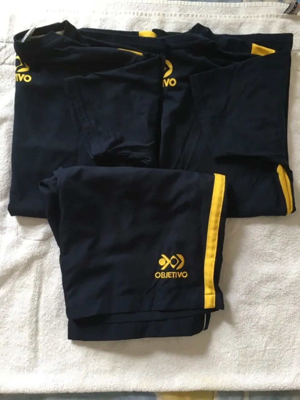 Uniforme Objetivo Conjunto Com 3 Peças.