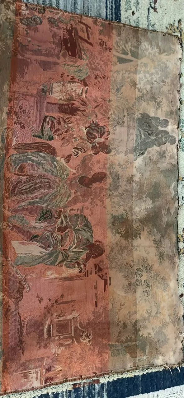 Tapeçaria Antiga Gobelin Quadro  - Foto 5