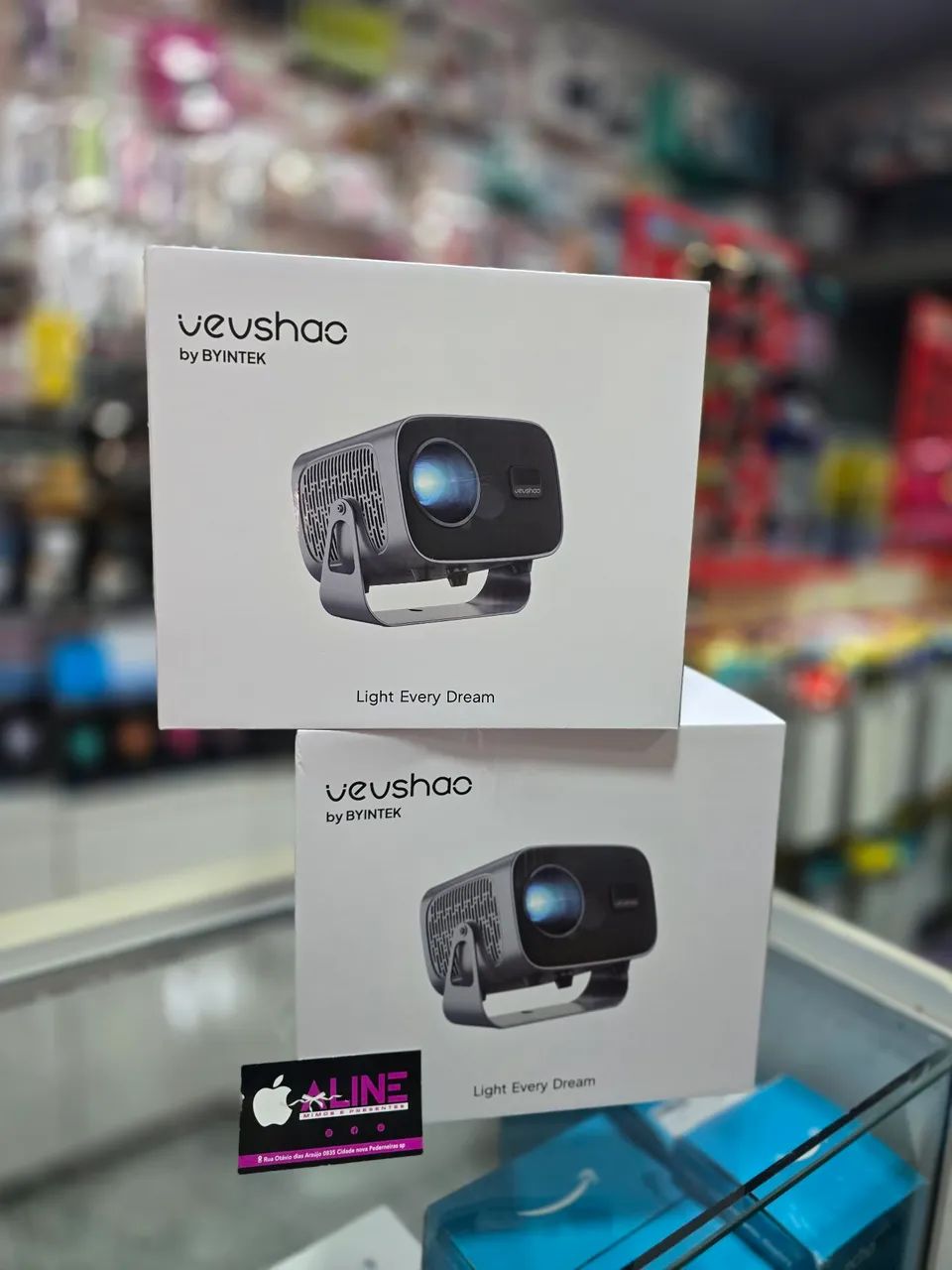 Projetor Veushao by Byintek - Light Every Dream