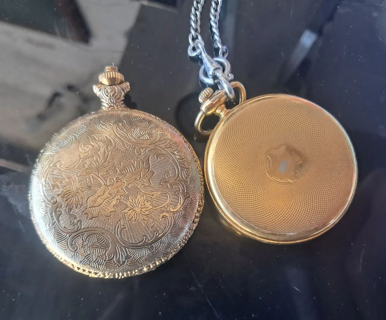 RELÓGIO DE BOLSO ANTIGO (USADO) LEIA A DESCRIÇÃO DO ANÚNCIO, POR FAVOR!  - Foto 3