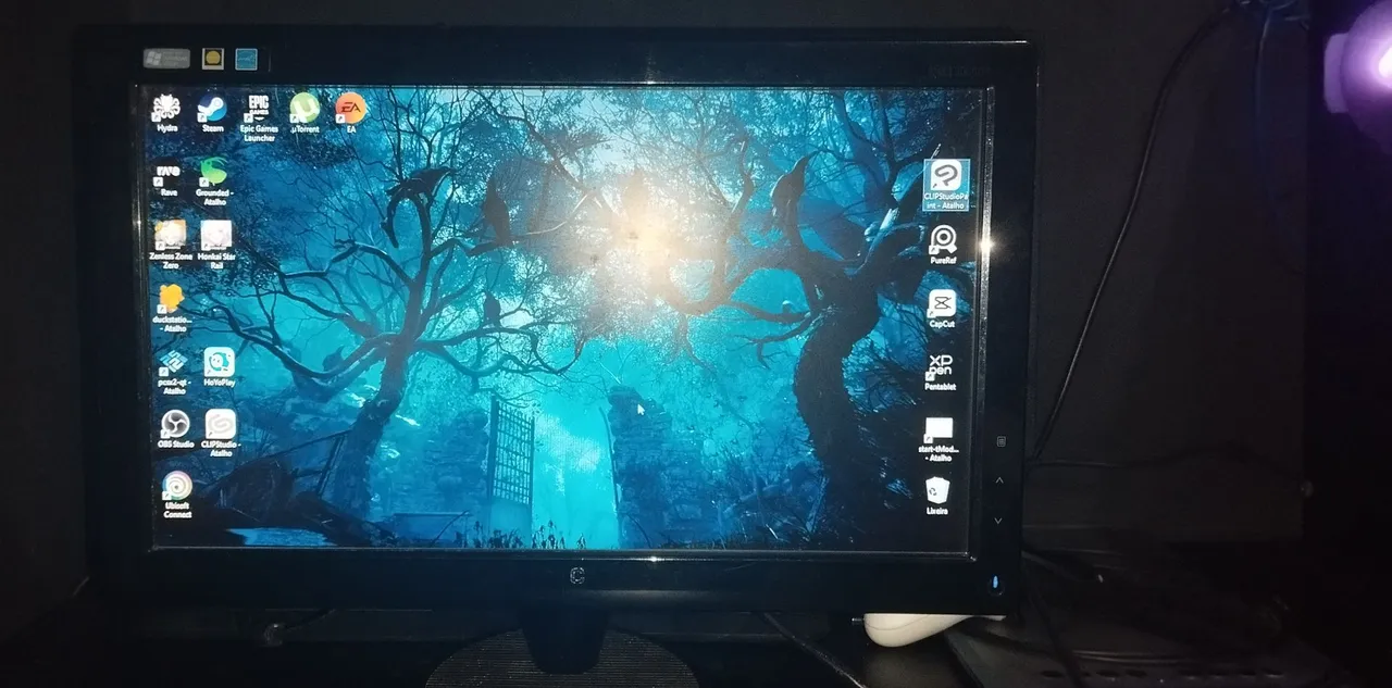 Monitor AOC 19,5 polegadas usado