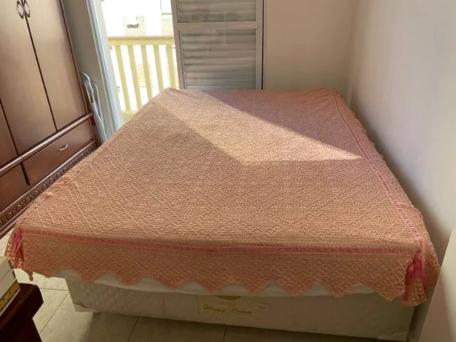 Colcha de croche de casal - Foto 3