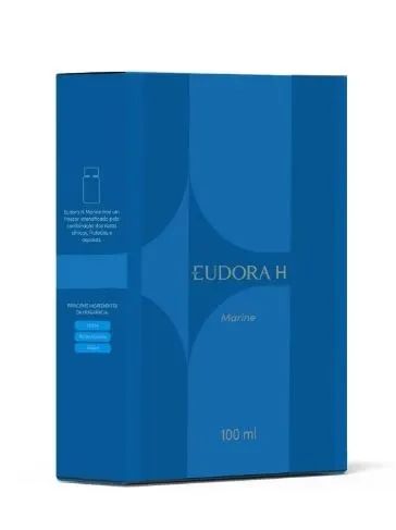 Desodorante Colônia H Marine 100ml - Eudora - Foto 4