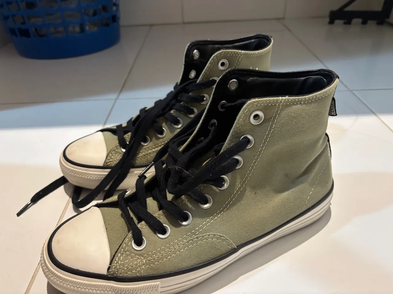 Tênis Converse All Star Verde Militar pouco usado