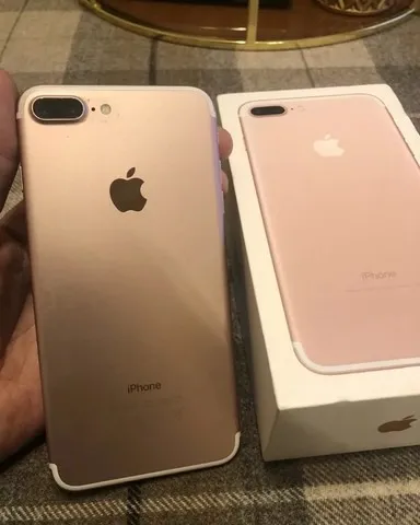 iPhone 7 Plus A1784 256gb Rose Gold Sem Digital, Completo Nf, leia anuncio