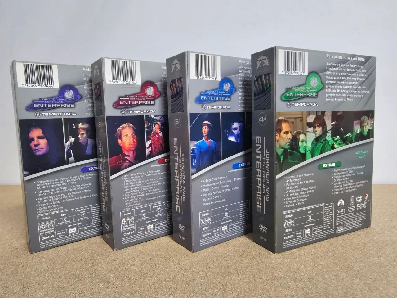 Boxes Star Trek: "Enterprise" - 4 temporadas  - Foto 3
