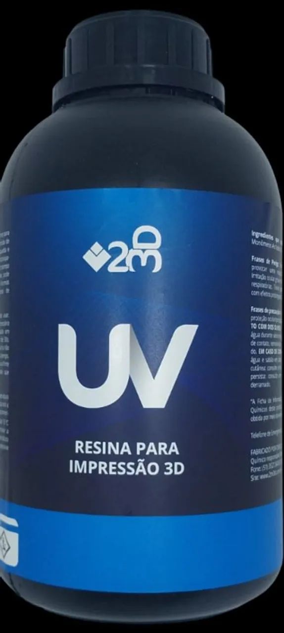 Resina para impressão 3D 1kg. 423877834871285764