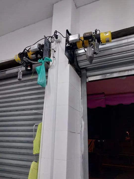 Portas de aço eletrônica para loja - Foto 5