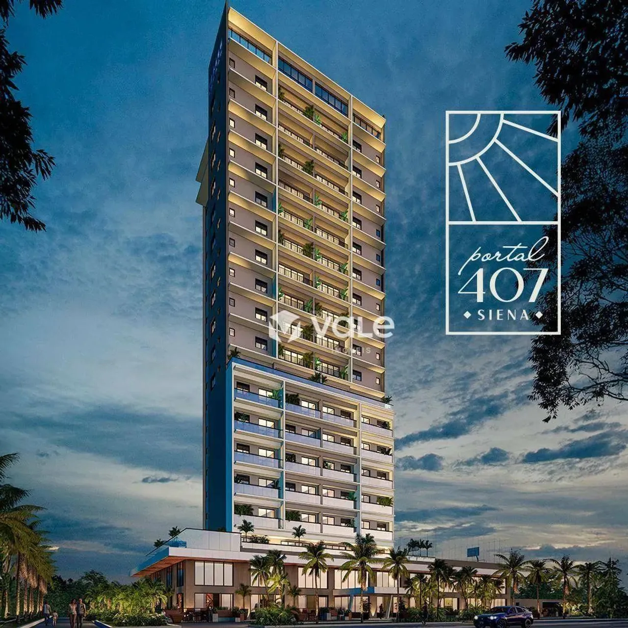 Apartamento com 1 dormitório à venda, 49 m² por R$ 640.000,00 - 407 Sul (Arso 43) - Palmas