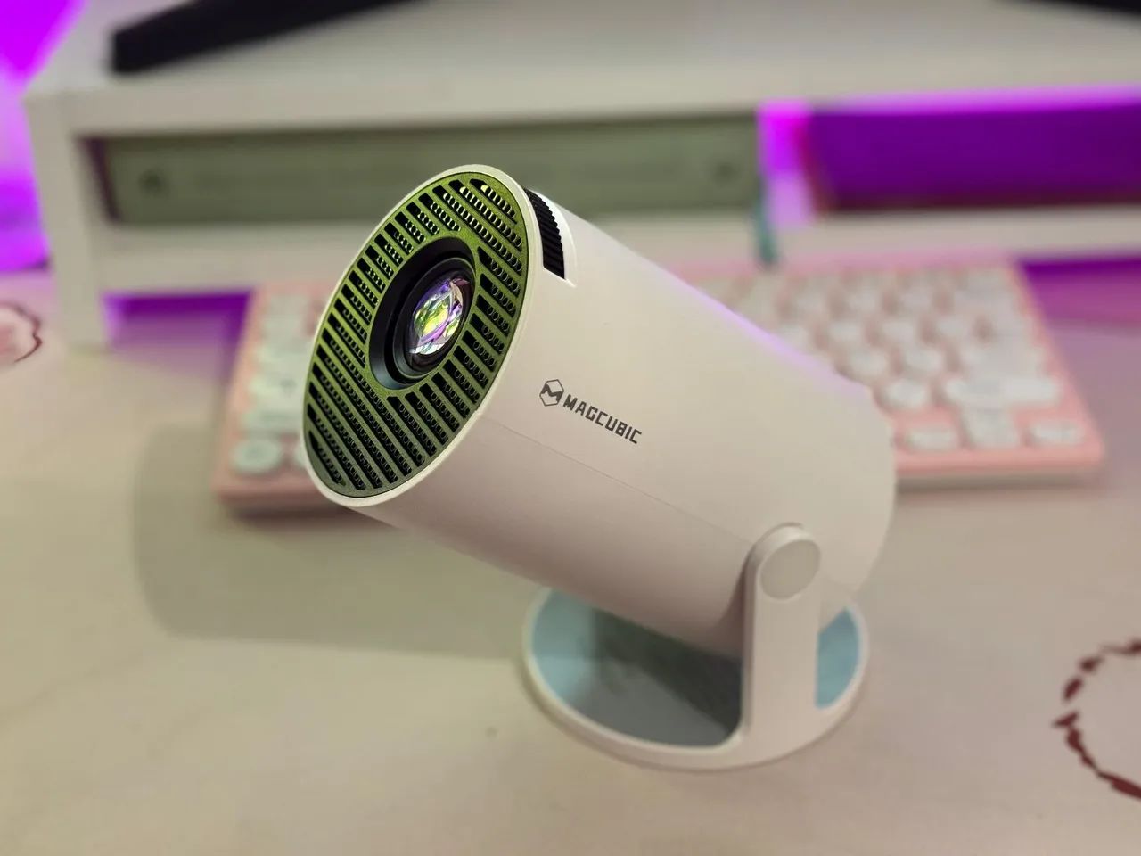 Projetor hy300 pro original magcubic Android 720p HD - Foto 2