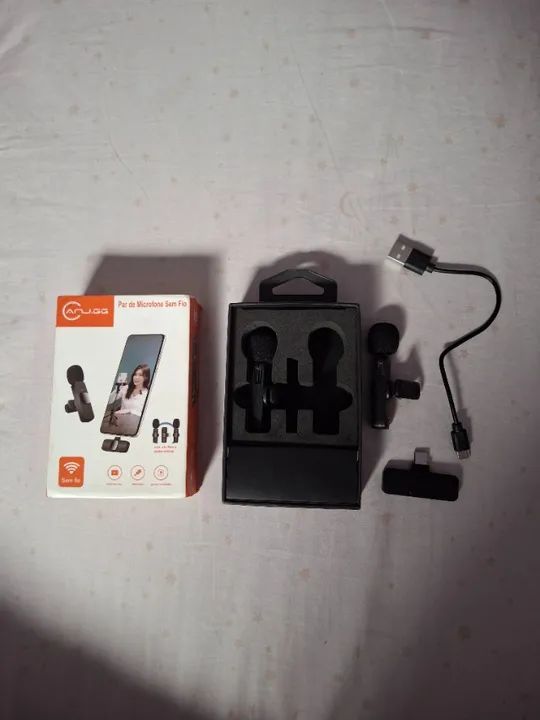 Microfone lapela semi-novo - Foto 5